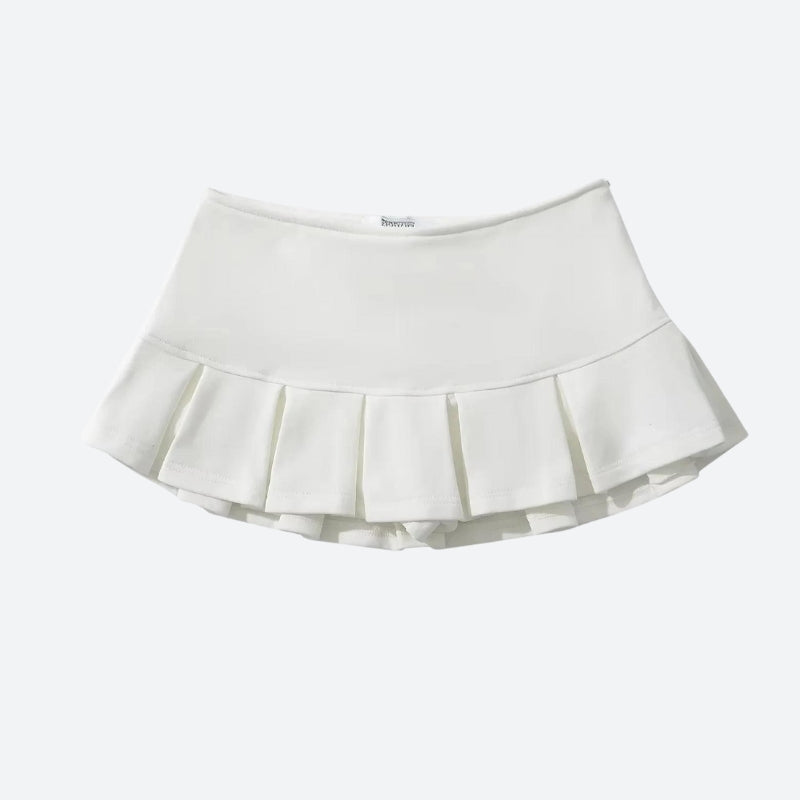 Pleated Micro Mini Skort Pleated Micro Mini Skort