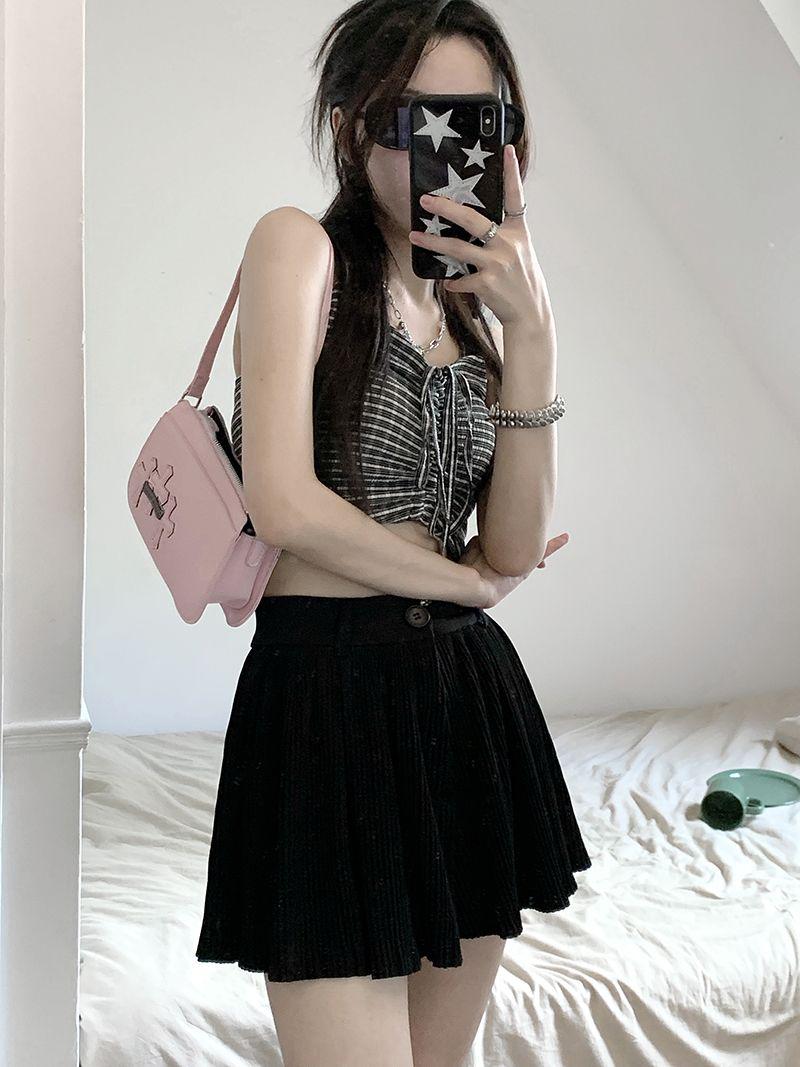 Pleated Mini Skort Pleated Mini Skort
