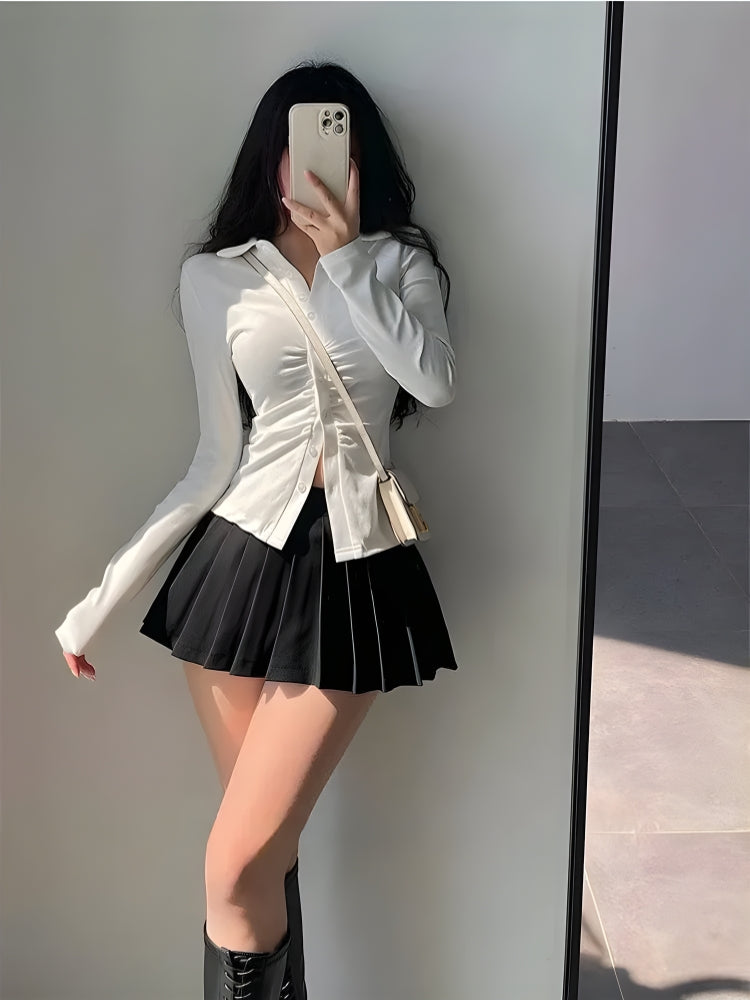 Pleated Tennis Mini Skirt Pleated Tennis Mini Skirt