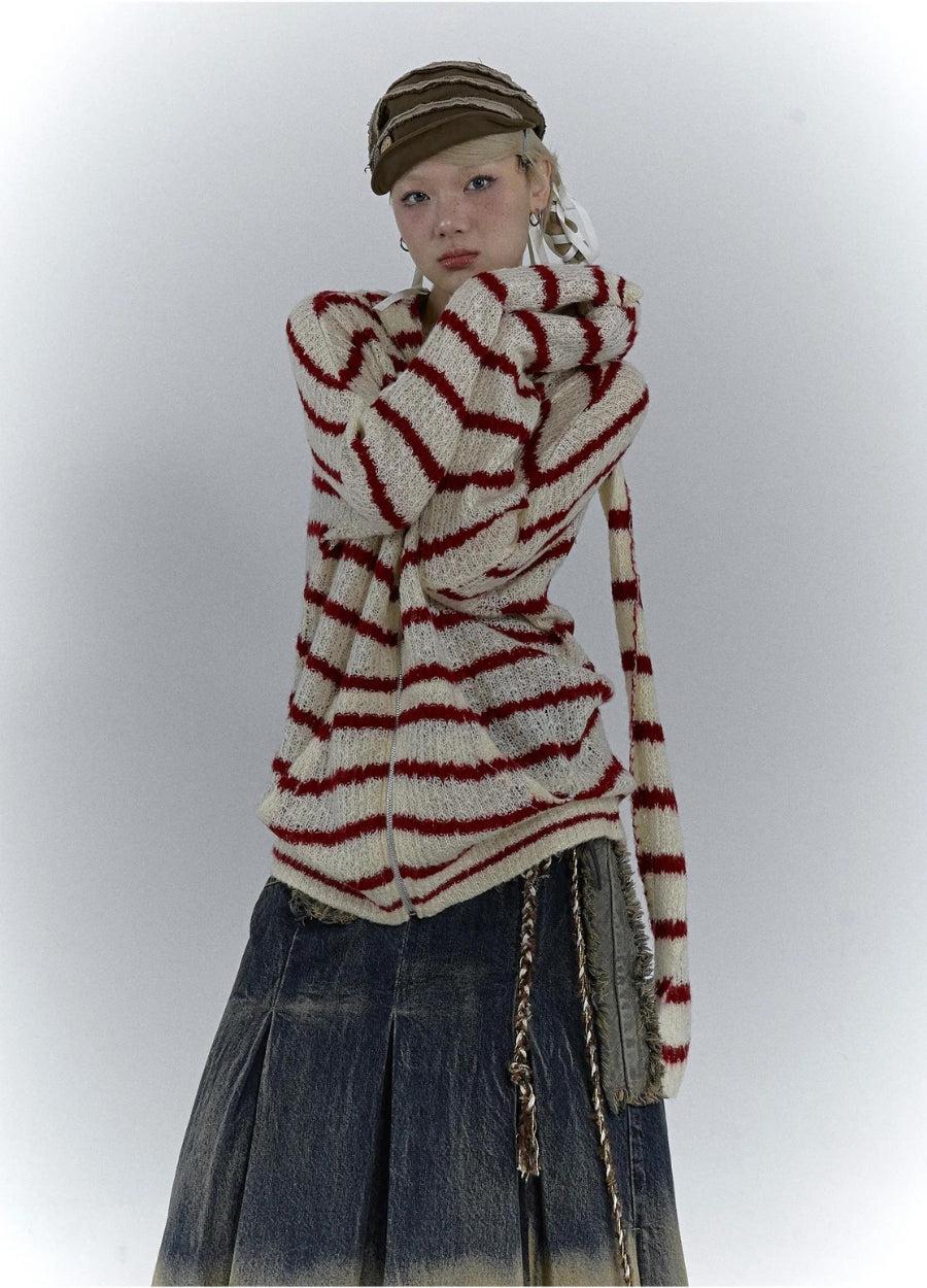 Rabbit Ears Hooded Cardigan Jacket Rabbit Ears Hooded Cardigan Jacket