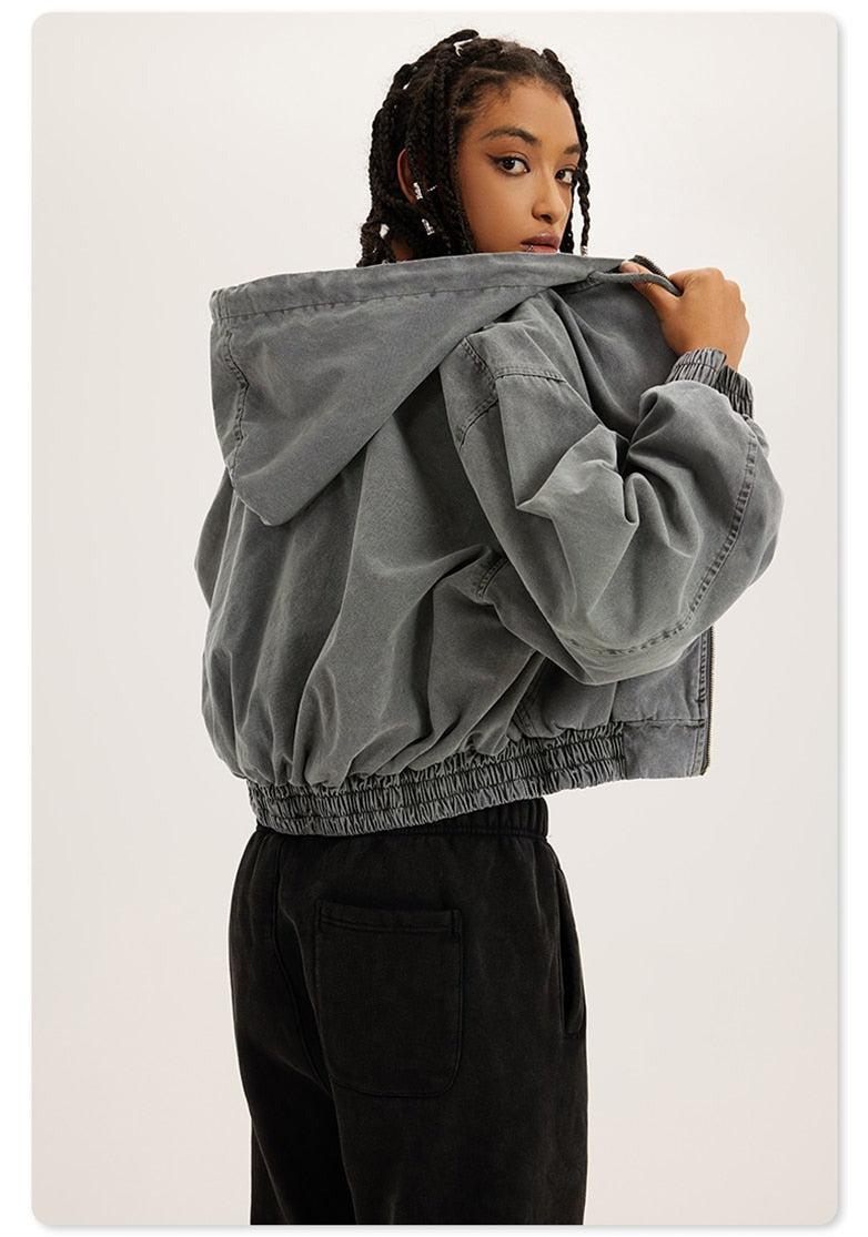 Retro Zip-Up Hoodie Retro Zip-Up Hoodie