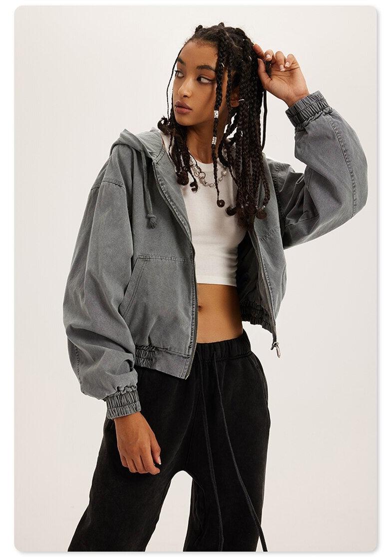 Retro Zip-Up Hoodie Retro Zip-Up Hoodie