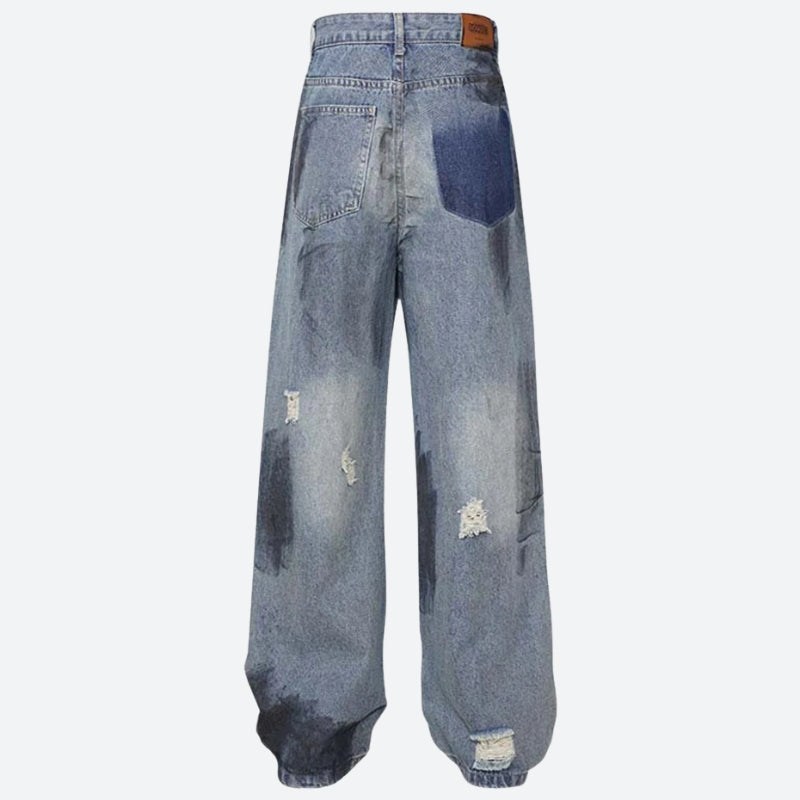 Ripped Denim Jeans Ripped Denim Jeans