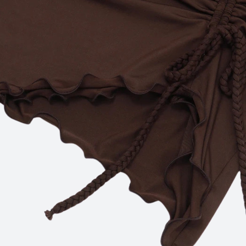Ruched Mini Skirt Ruched Mini Skirt