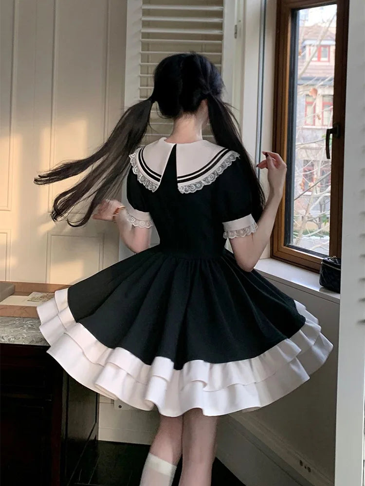Sailor Collar Mini Dress Sailor Collar Mini Dress