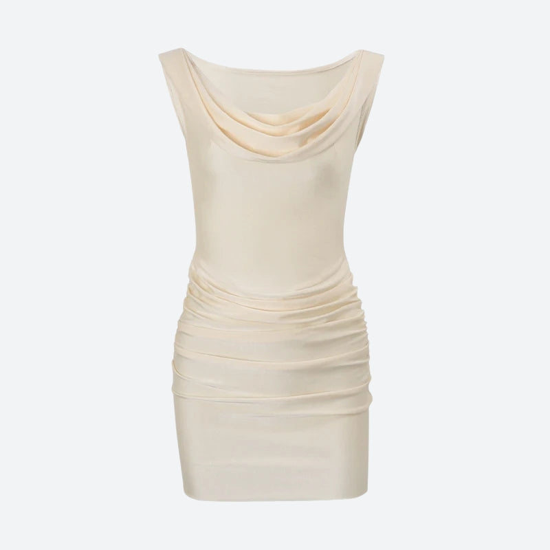 Satin Bodycon Mini Dress Satin Bodycon Mini Dress