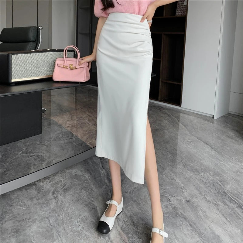 Side Slit Midi Skirt Side Slit Midi Skirt