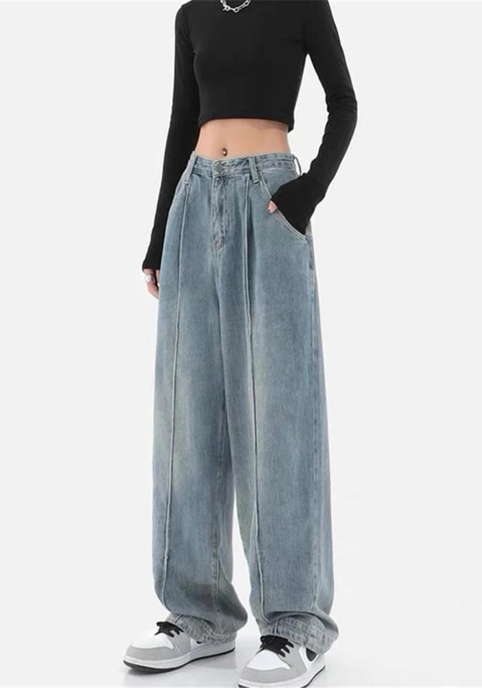 Skater Pleated Baggy Jeans Skater Pleated Baggy Jeans