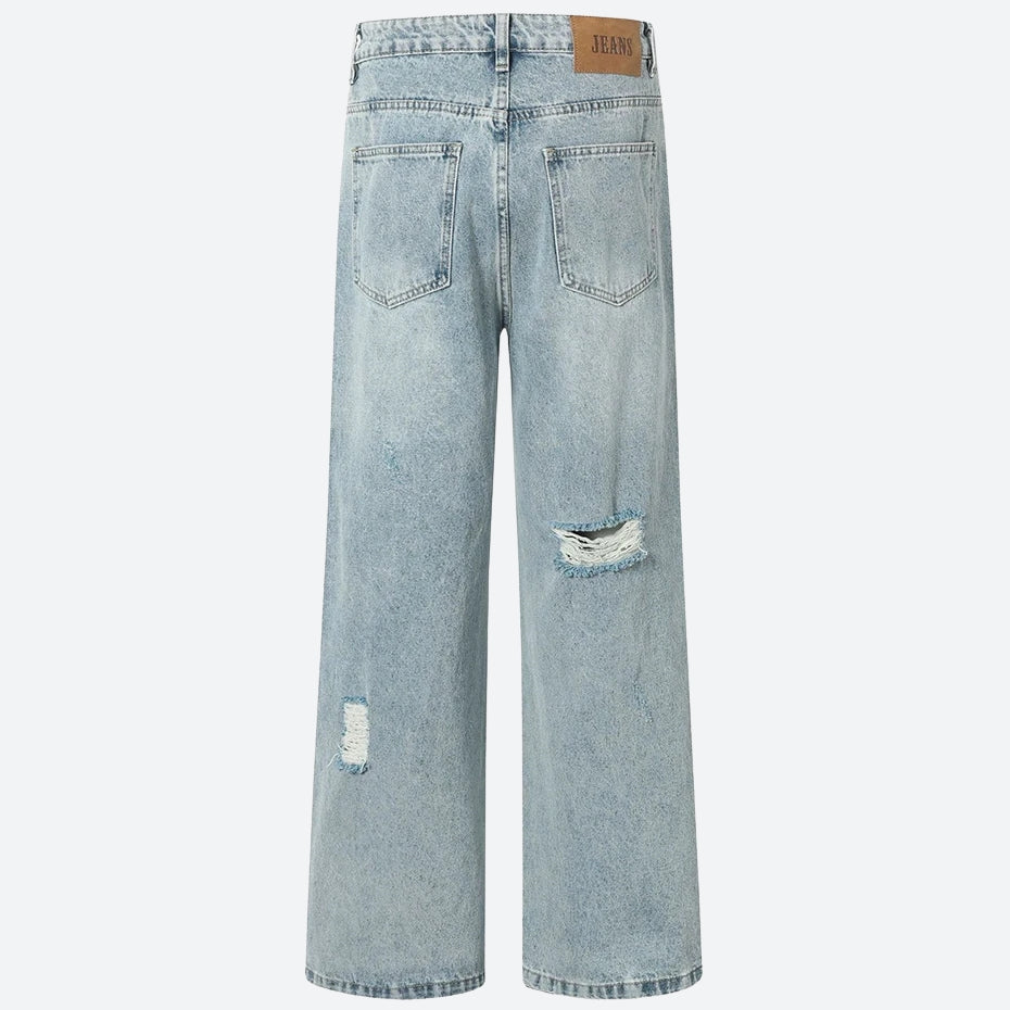 Snap Button Cut Out Jeans Snap Button Cut Out Jeans