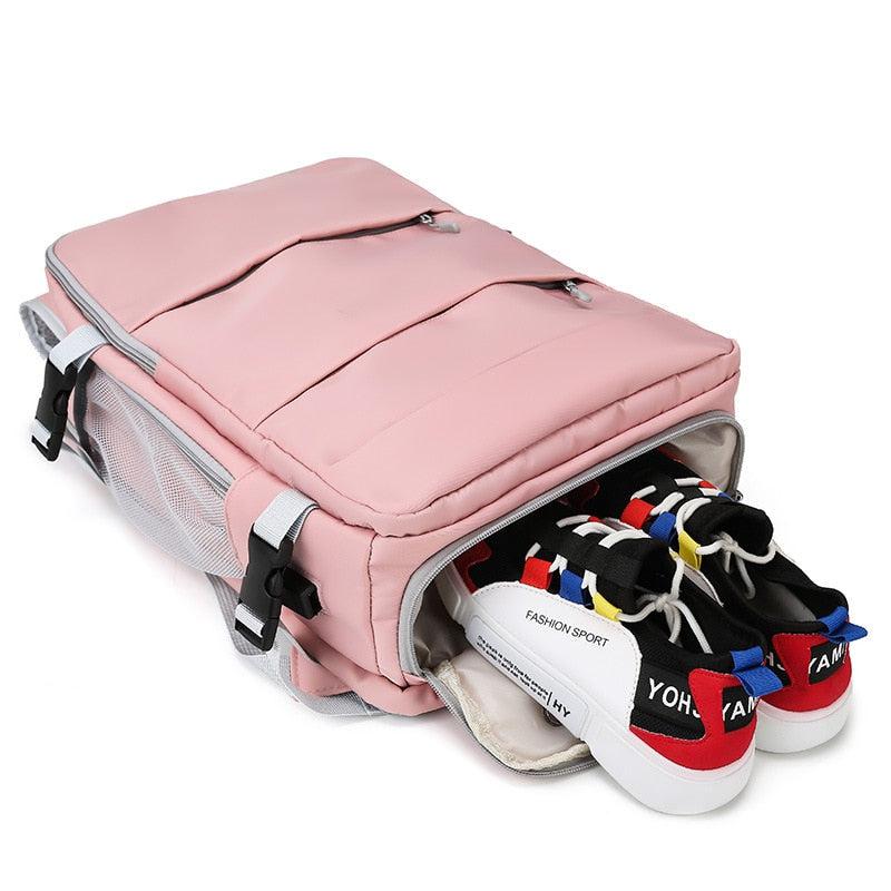 Soft Girl Hidden Pockets Travel Backpack Soft Girl Hidden Pockets Travel Backpack