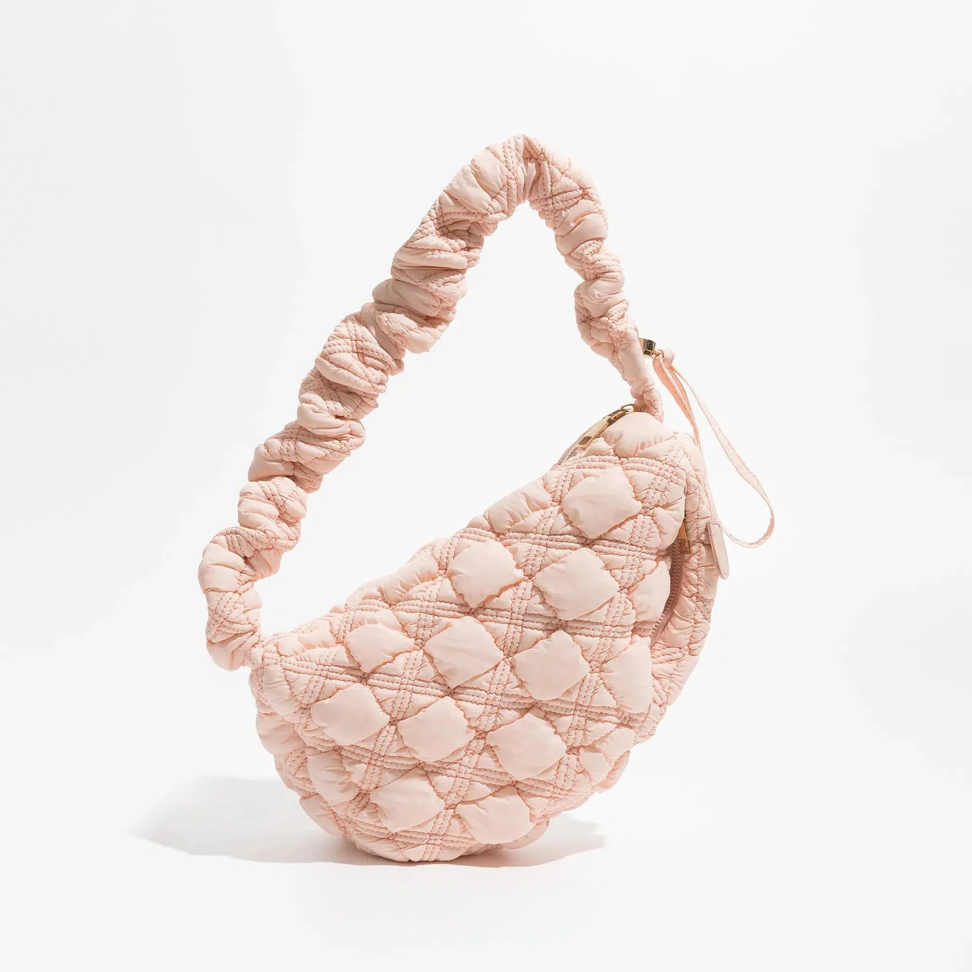 Soft Girl Quilted Bubble Shoulder Bag Soft Girl Quilted Bubble Shoulder Bag