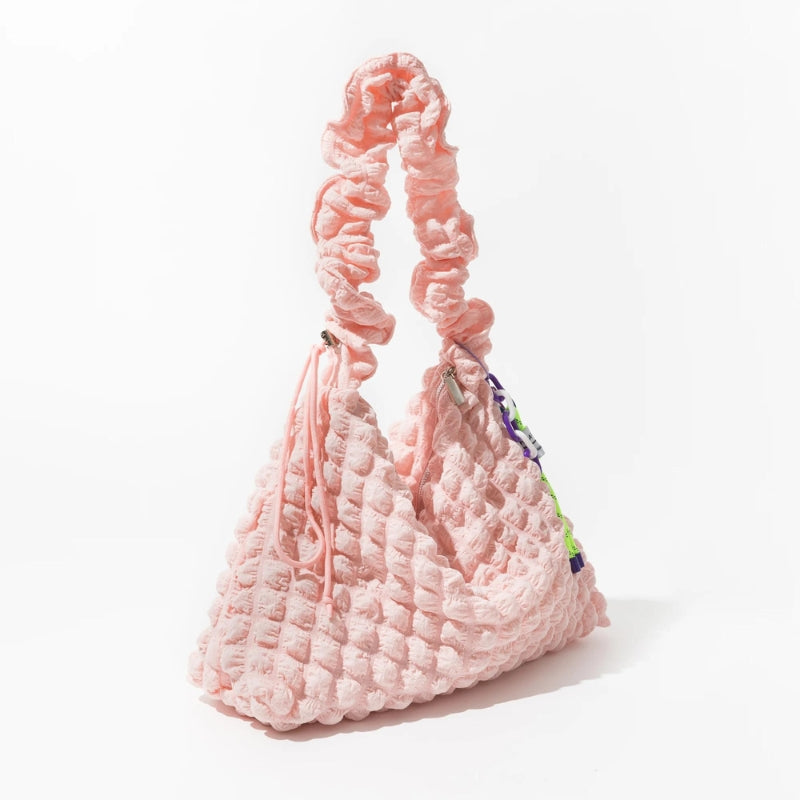Soft Girl Quilted Ruched Hobo Bag Soft Girl Quilted Ruched Hobo Bag