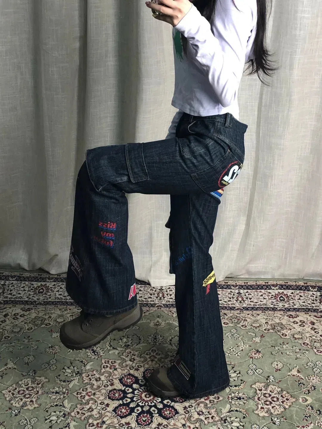 Sticker Cargo Jeans Sticker Cargo Jeans