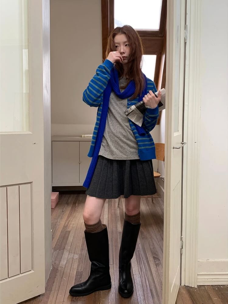 Striped Cardigan Striped Cardigan