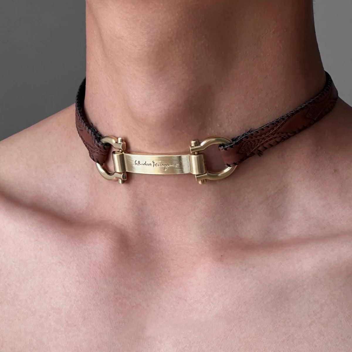 Tag Choker Necklace Tag Choker Necklace