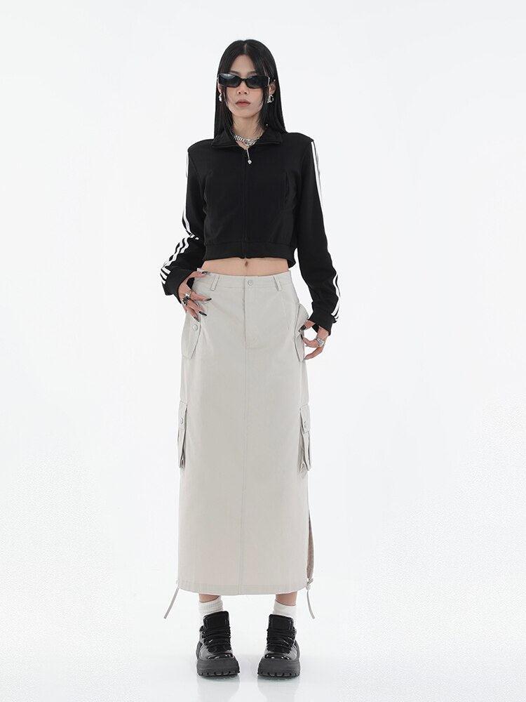 Tech Parachute Maxi Skirt Tech Parachute Maxi Skirt