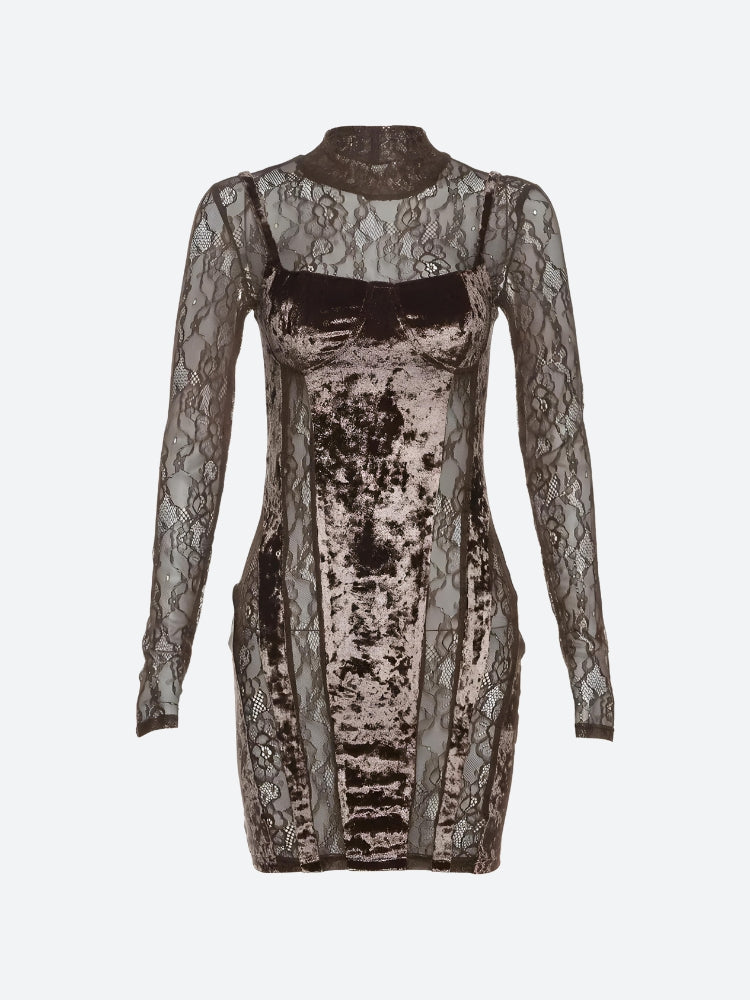 Velvet Mini Dress Velvet Mini Dress