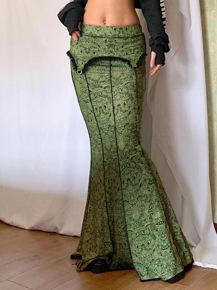 Vintage Slim Fit Maxi Skirt Vintage Slim Fit Maxi Skirt