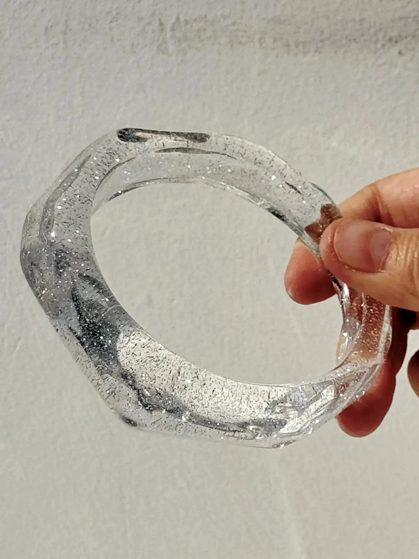 Y2K Clear Resin Bracelet Y2K Clear Resin Bracelet
