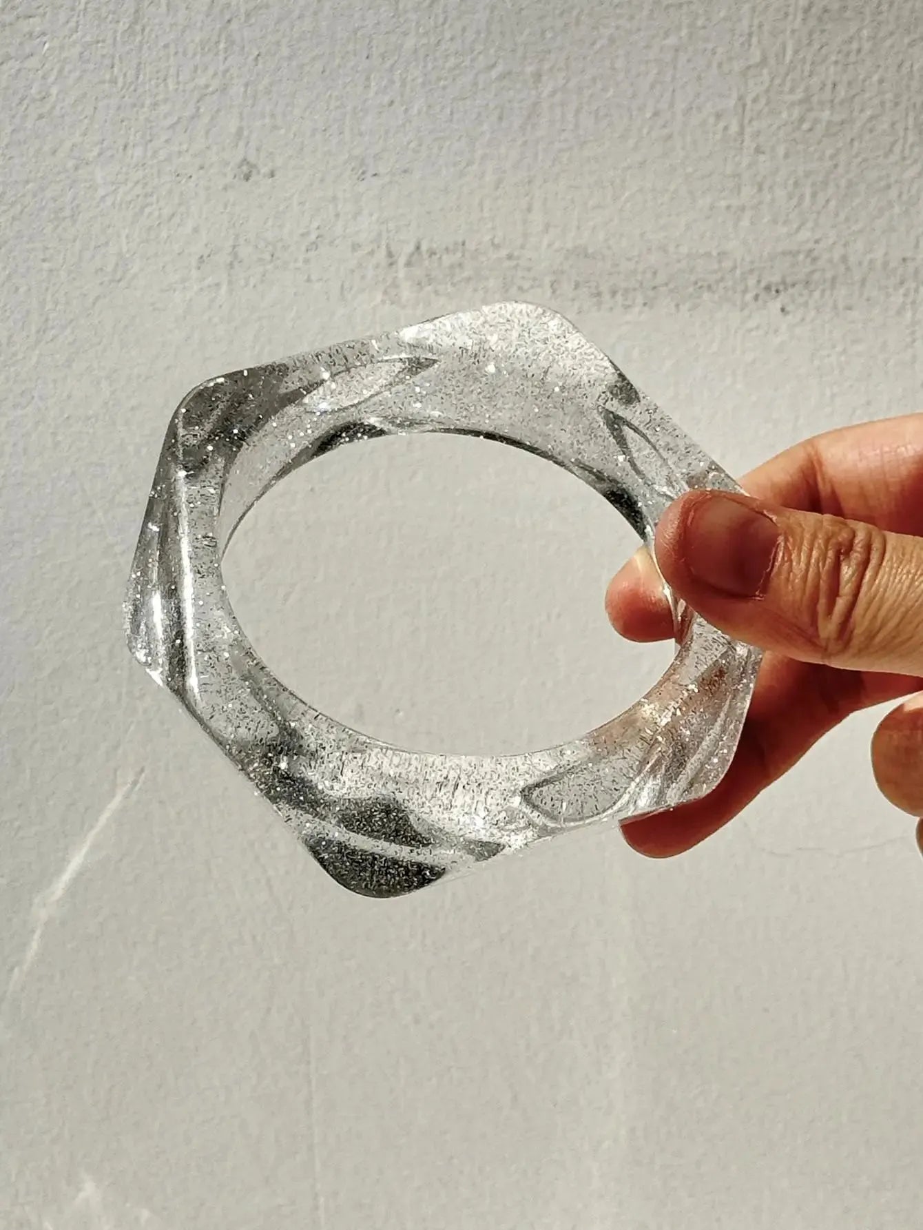 Y2K Clear Resin Bracelet Y2K Clear Resin Bracelet