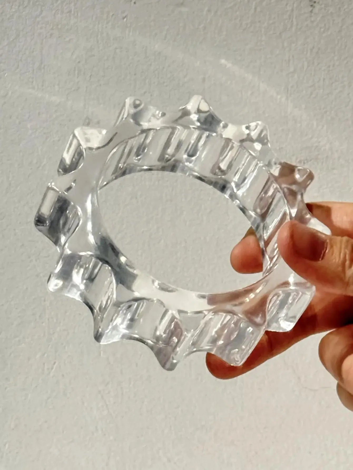 Y2K Clear Resin Bracelet Y2K Clear Resin Bracelet