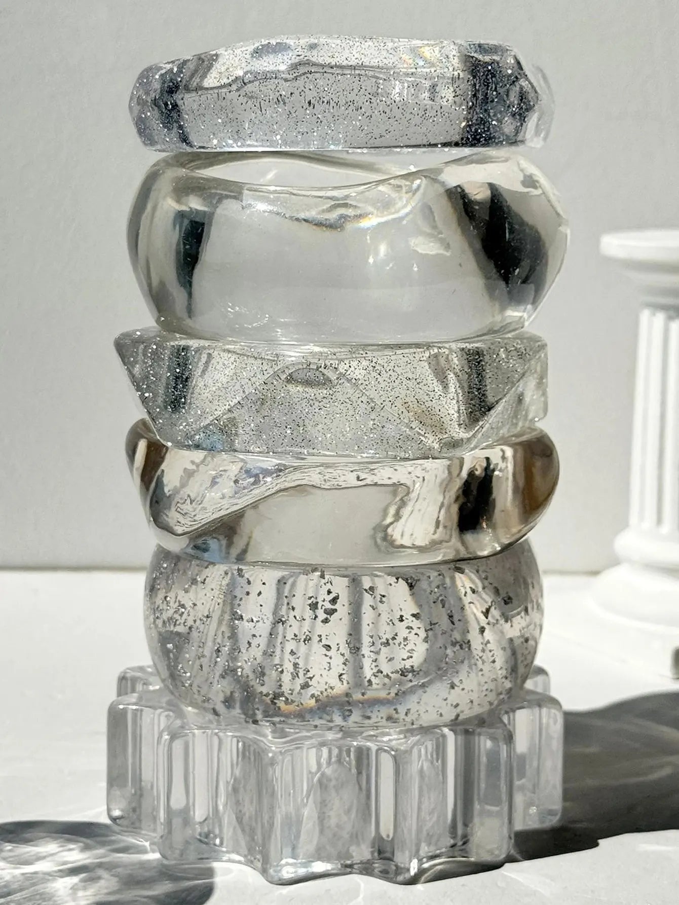 Y2K Clear Resin Bracelet Y2K Clear Resin Bracelet