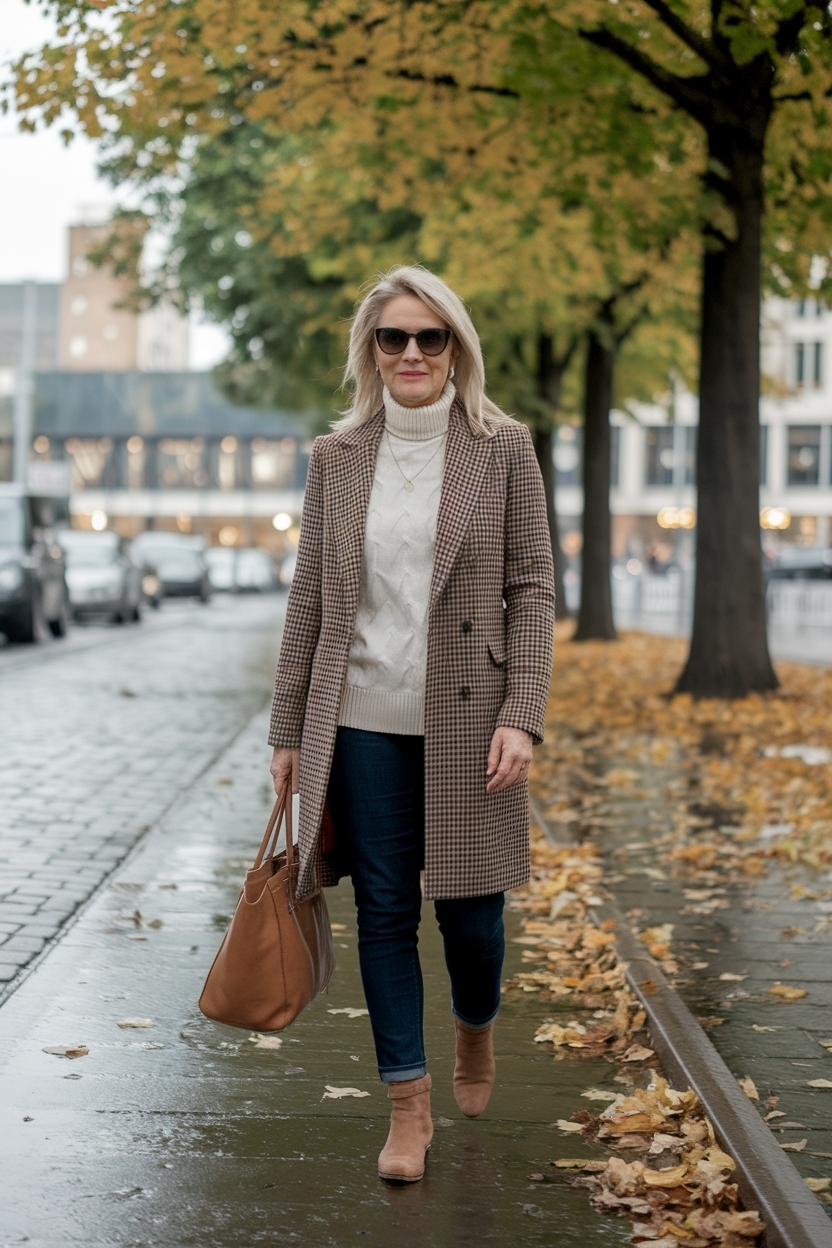 Effortless Autumn Outfits Women Over 40 Casual Looks outfit idea