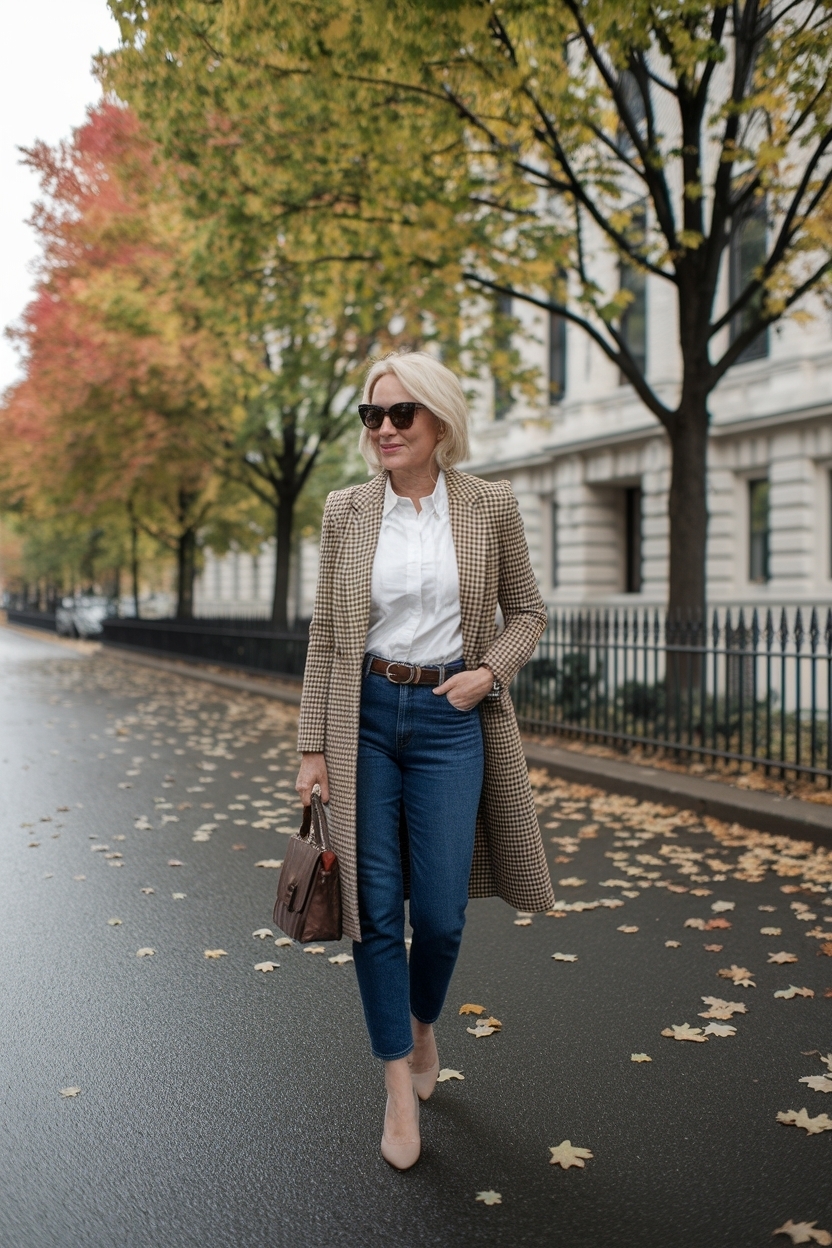 Elegant Autumn Outfits Women Over 40 Classy Choices outfit idea