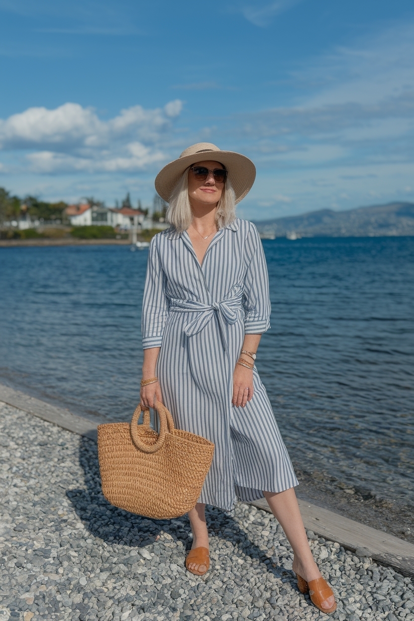Beach Outfit Women Over 40 Fashion Ideas: Timeless Styles outfit idea