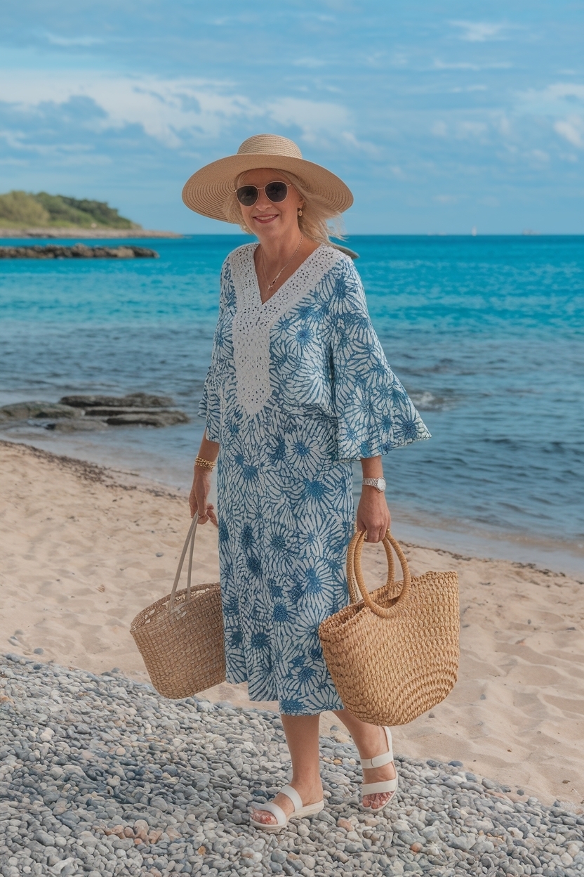 Beach Outfit Women Over 40: Fun and Flattering Options outfit idea