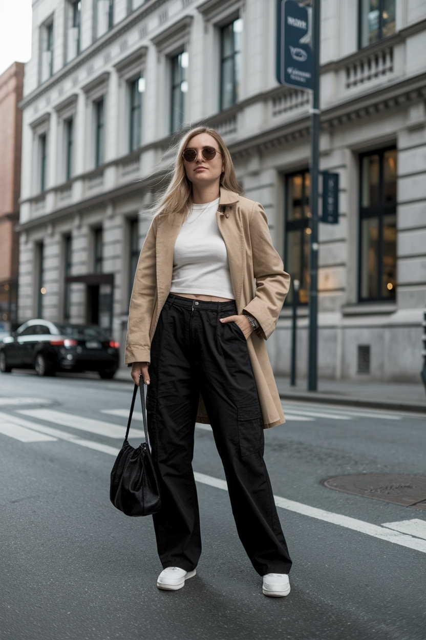 Black Cargo Pants Outfit Casual: Effortless Style Tips outfit idea