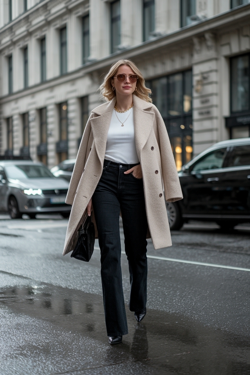 Sleek Black Jeans Going Out Outfit for Women outfit idea