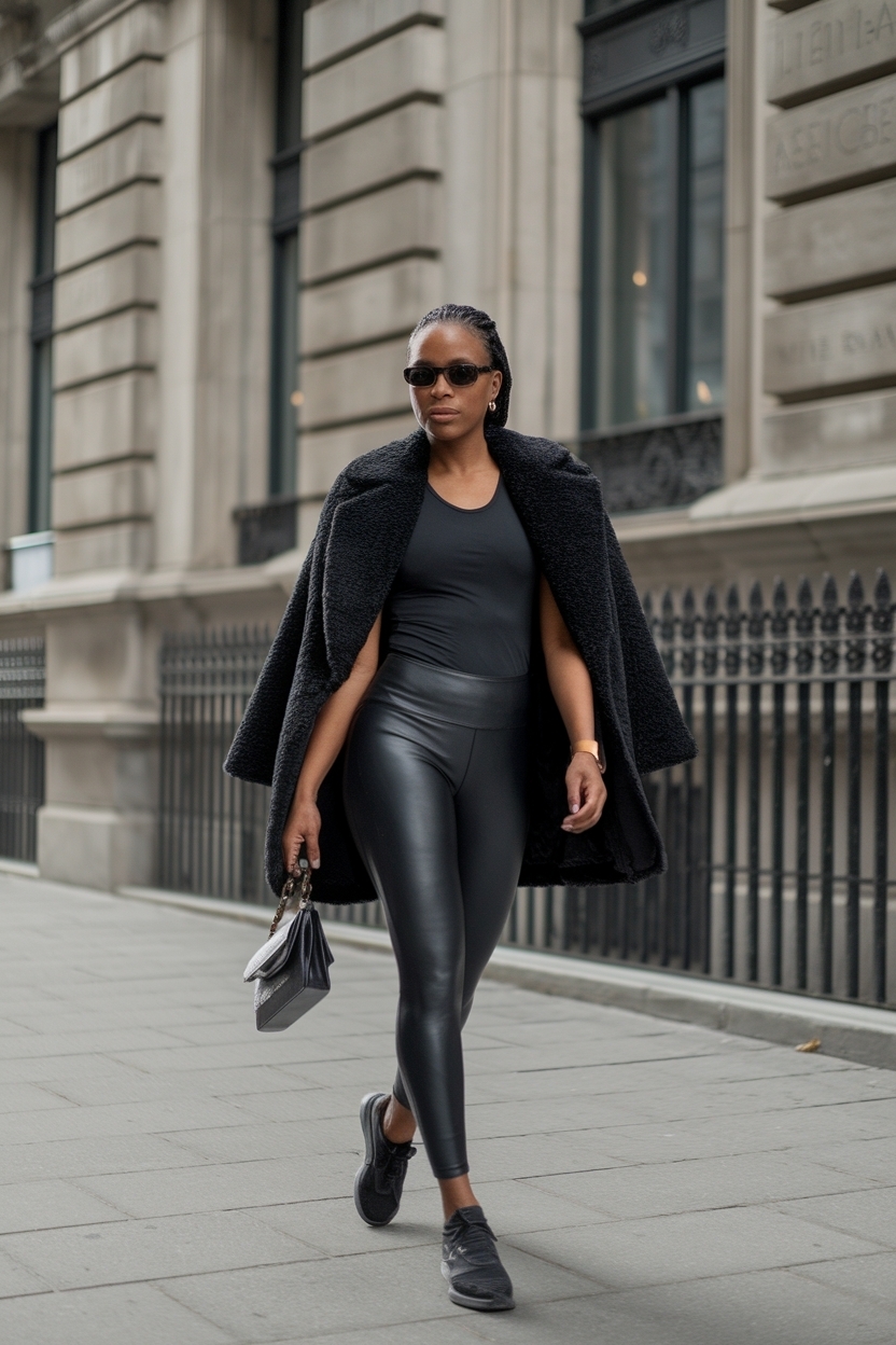 Black Leggings Outfit Black Women Can Rock Anywhere outfit idea