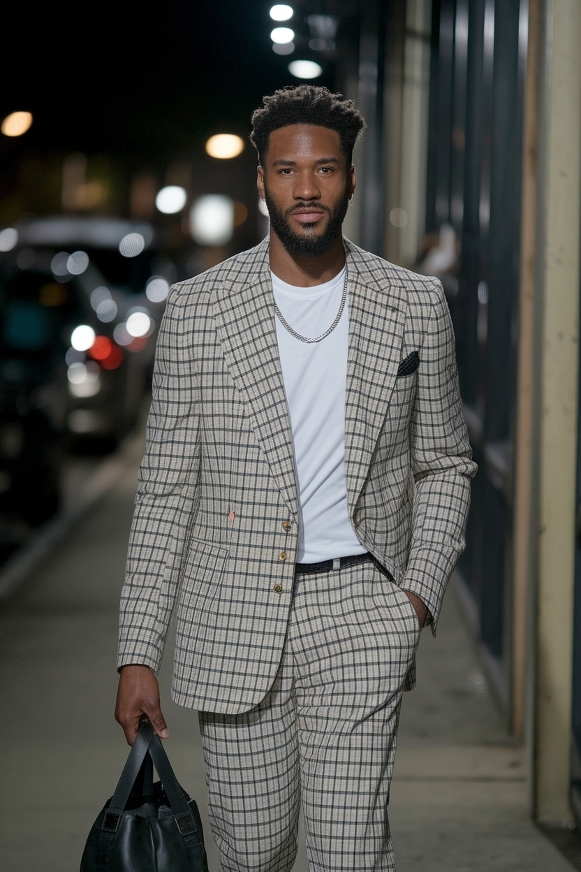 Stylish Black Men Date Night Outfit Essentials outfit idea