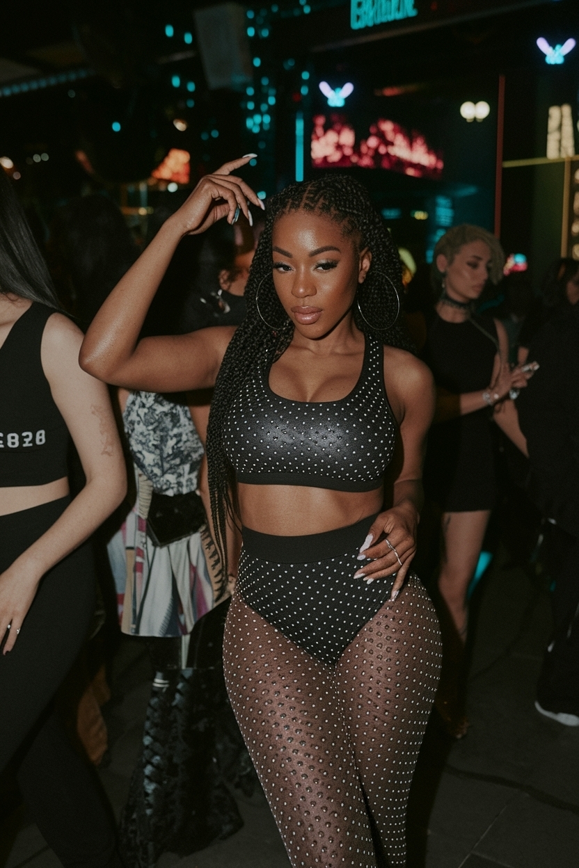 Black Women Club Outfits Night: Stand Out in the Crowd outfit idea