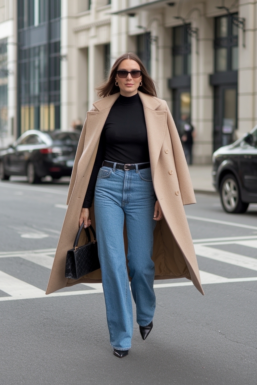 Elevate Your Blue Jeans and Black Top Outfit Style outfit idea