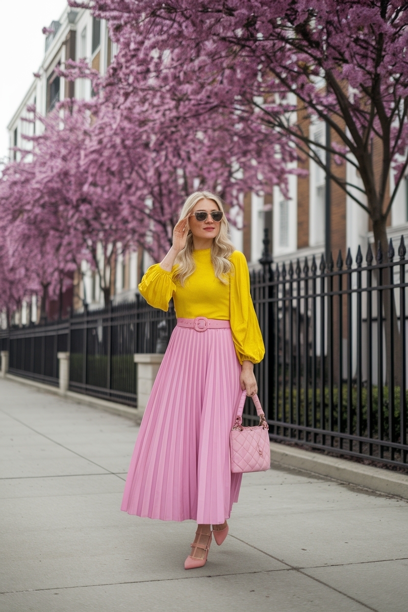 Bright Spring Color Palette Outfit: Embrace Vibrant Hues outfit idea
