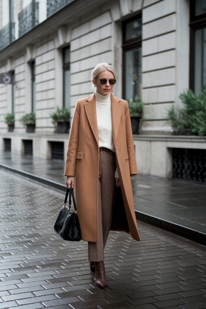 Brown Coat Outfit Winter Classy: A Stylish Essential outfit idea
