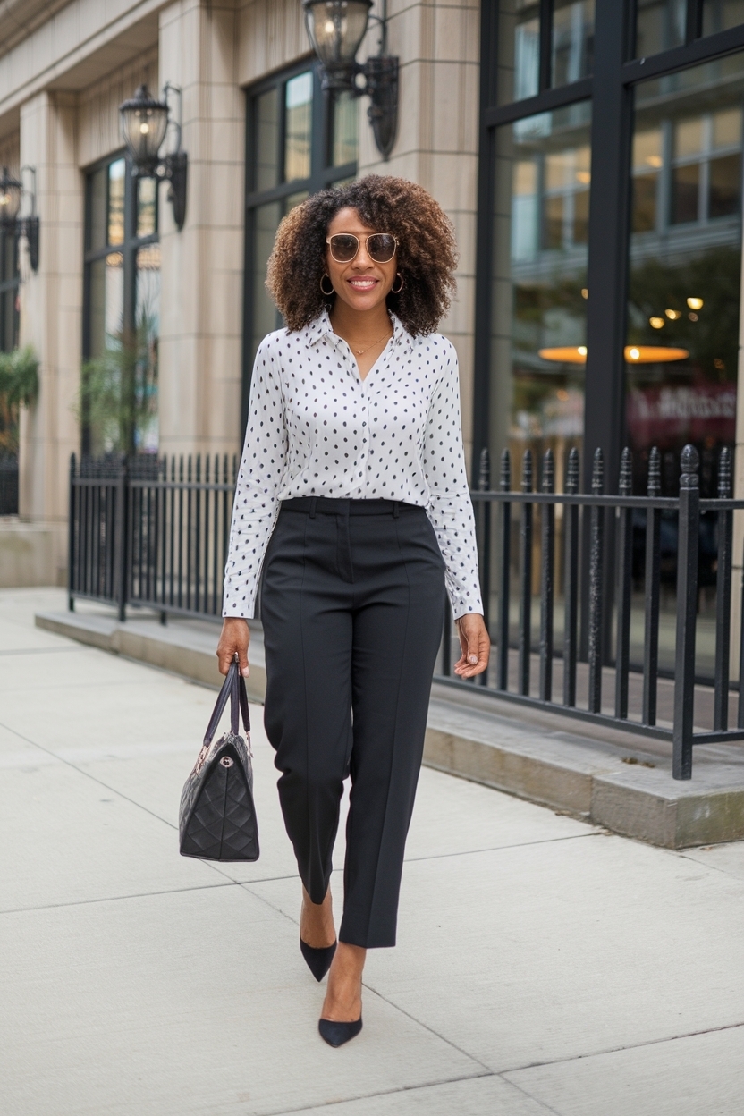 Trendy Business Casual Outfits Black Women Will Love outfit idea