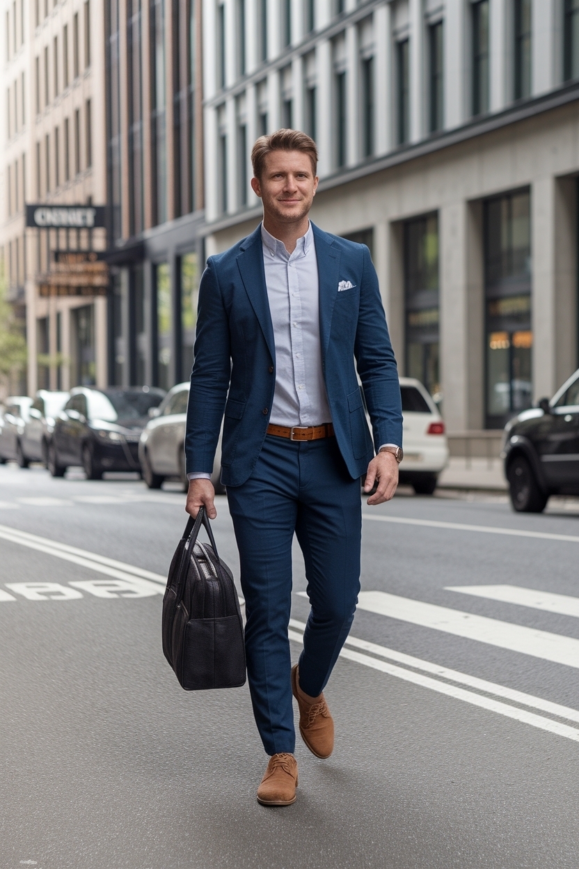 Essential Business Casual Outfits Men Work Attire Guide outfit idea