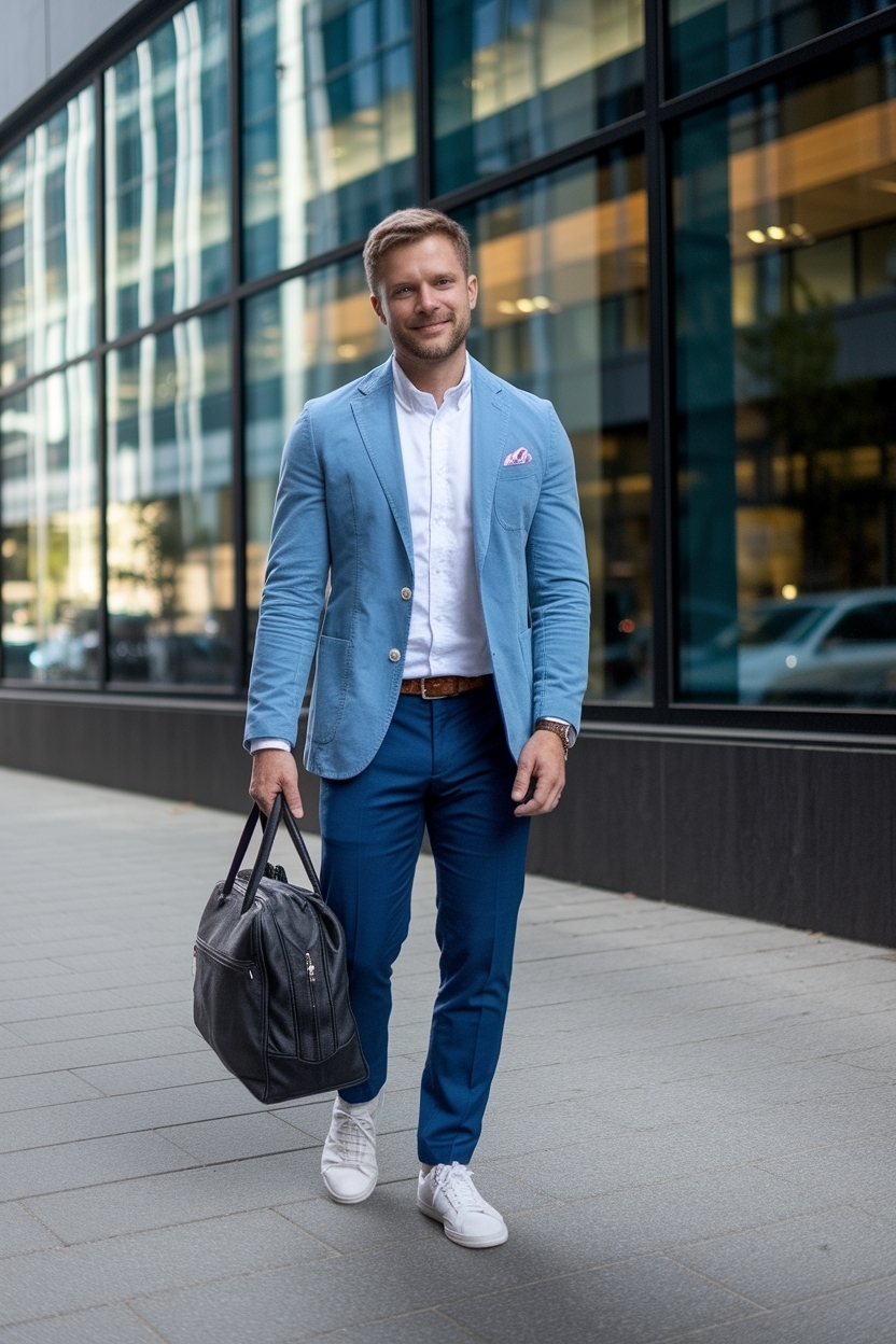 Business Casual Outfits with Sneakers: Effortless Style outfit idea