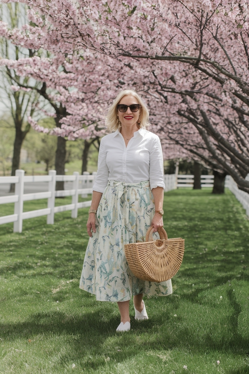 Casual Easter Outfits for Women Over 40: Stylish Choices outfit idea