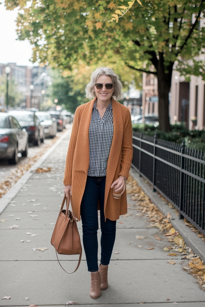 Casual Fall Outfits Women Over 40: Effortless Elegance outfit idea