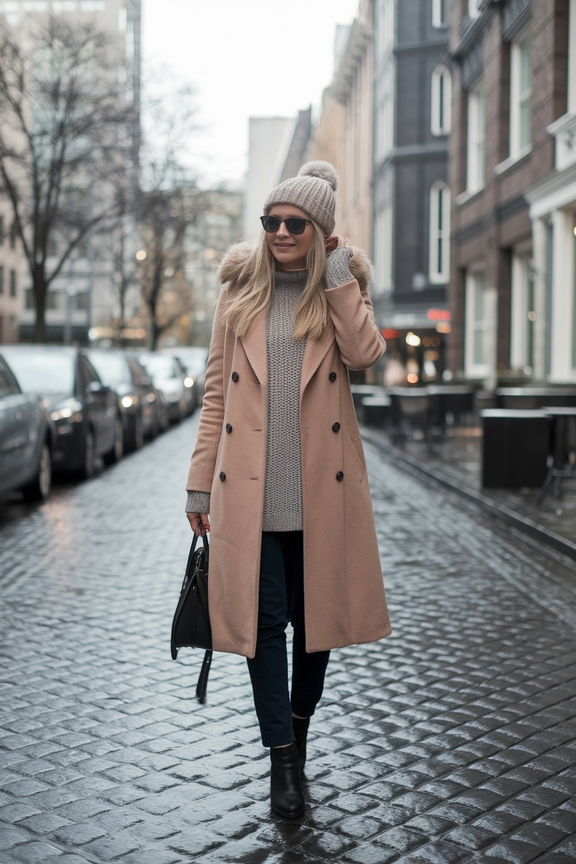 Casual First Date Outfit Winter: Dress to Impress Comfortably outfit idea