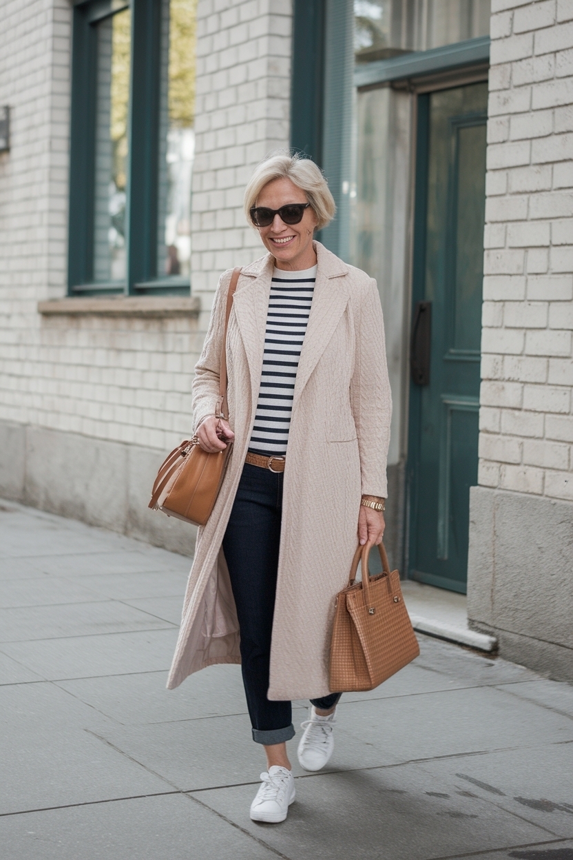 Casual Outfits for Women Over 50 Simple and Effortless outfit idea