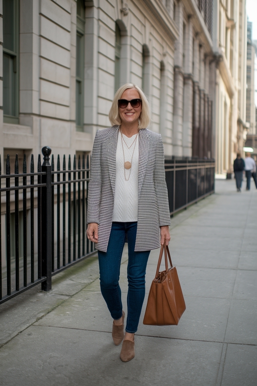 Casual Outfits for Women Over Forty: Effortlessly Chic outfit idea