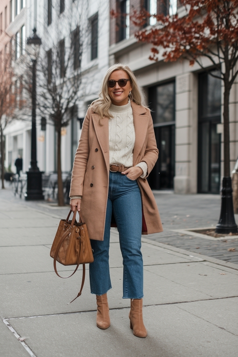 Casual Winter Outfits for Women Over 40 Tips outfit idea