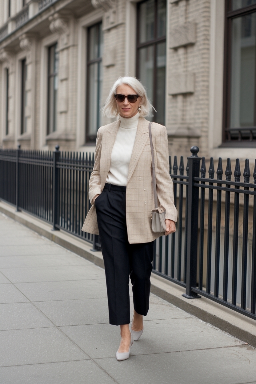 Casual Work Outfits Women Office Over 50: Timeless Styles outfit idea