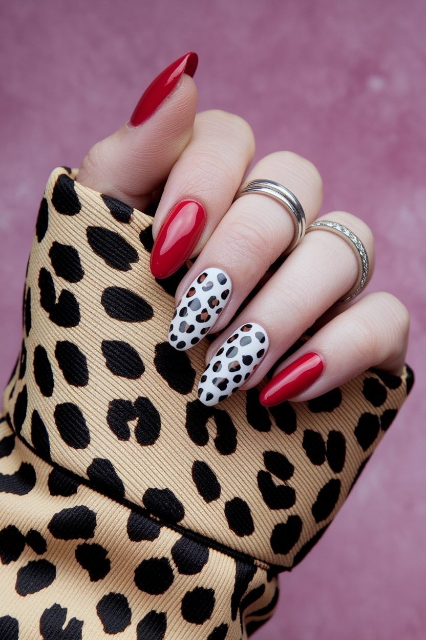 Cheetah Print and Red Nails: Perfect Pairing Ideas outfit idea
