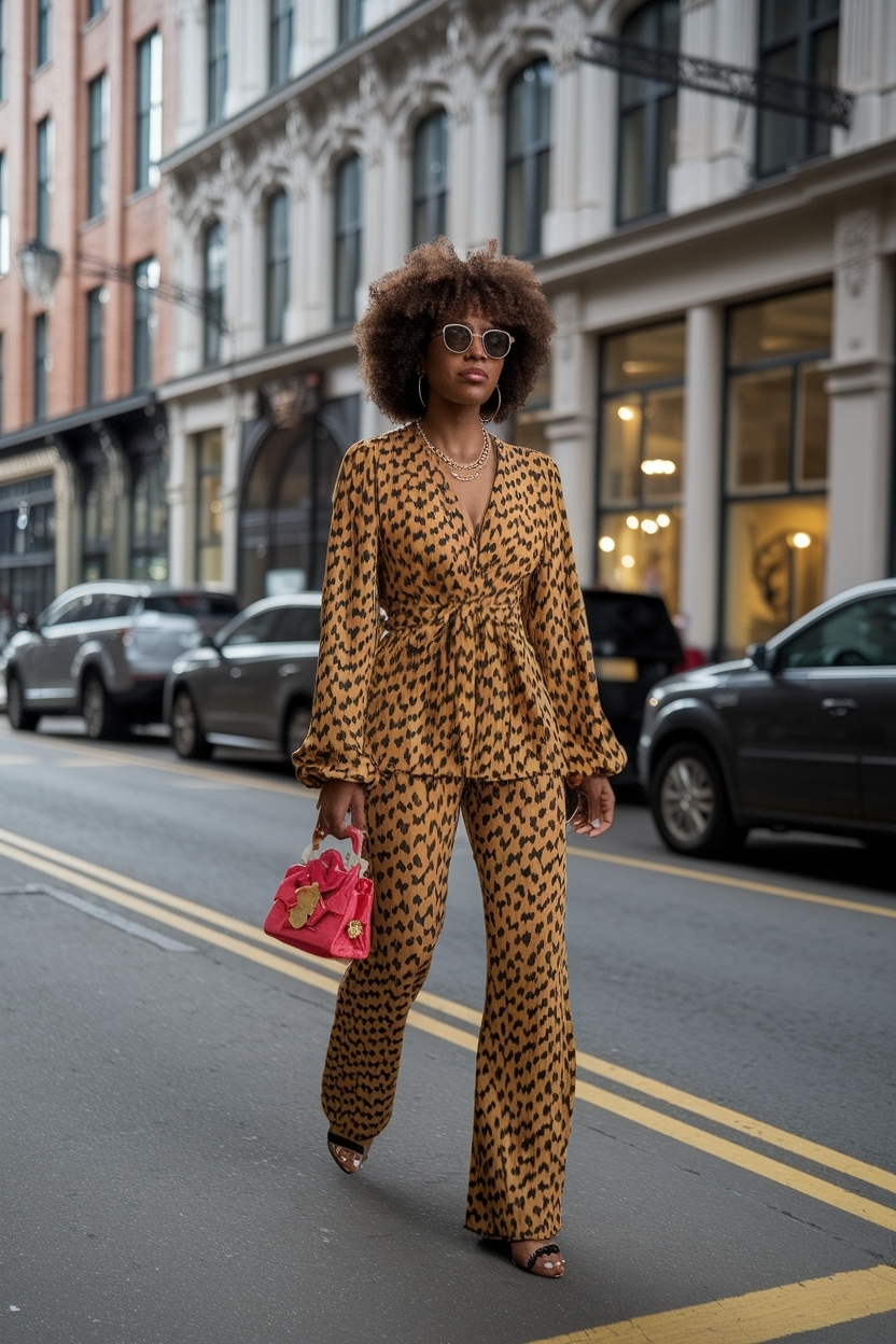 Cheetah Print Outfits Black Women for Bold Looks outfit idea